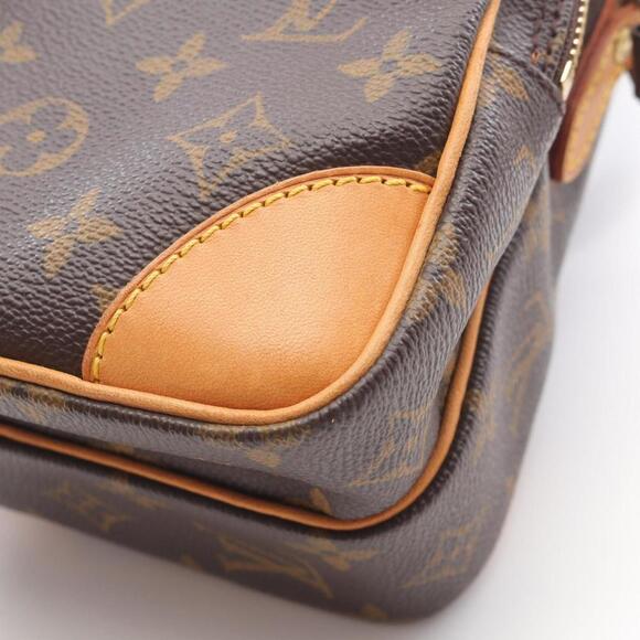 LOUIS VUITTON Brown Monogram Leather Shoulder Bag - Picture 8 of 10